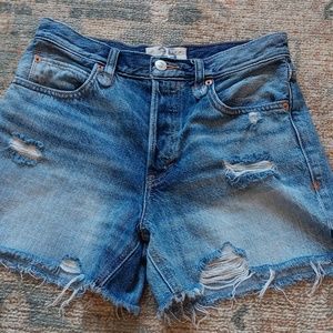 Free People Makai Denim Shorts